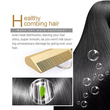 Hair Straightener Flat Irons Straightening Brush Hot Heating Comb