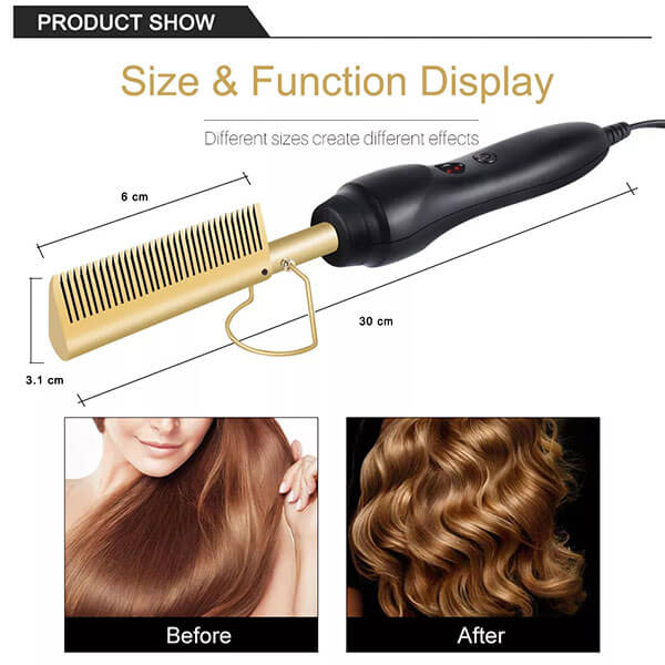 Hot comb iron best sale