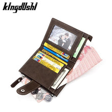 Business Class Short Leather Wallet