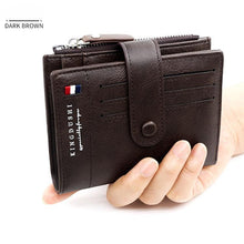 Business Class Short Leather Wallet