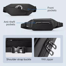 Oxford Chest Fanny pack for men "SUNAN" Waterproof