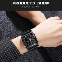 Men's SKMEl 8681 Casual Three Time (Digital Analog Luxury Watch)