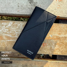 New Imported Long Leather Trifold Wallet For Cash & Cards