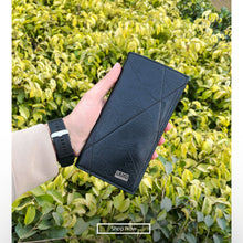 Genuine Long  Leather Billfold Wallet For Cash & Cards