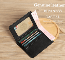 Ultra Slim Wallet (Pure Leather) (Buy 1 Get 1 Free)