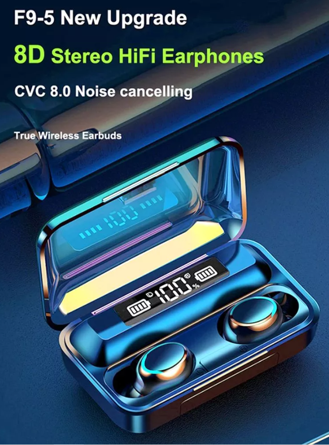 Audífonos Inalámbricos Audifonos F9 True Wireless Headset Wireless