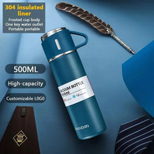 Stainless Steel Vacuum Flask Hot & Cold Thermos Bottle