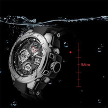 TOMI 9105 Sports Luxury Dual Time Waterproof Wrist Watch