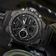 TOMI 9105 Sports Luxury Dual Time Waterproof Wrist Watch