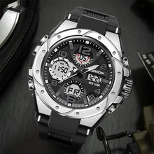 TOMI 9105 Sports Luxury Dual Time Waterproof Wrist Watch